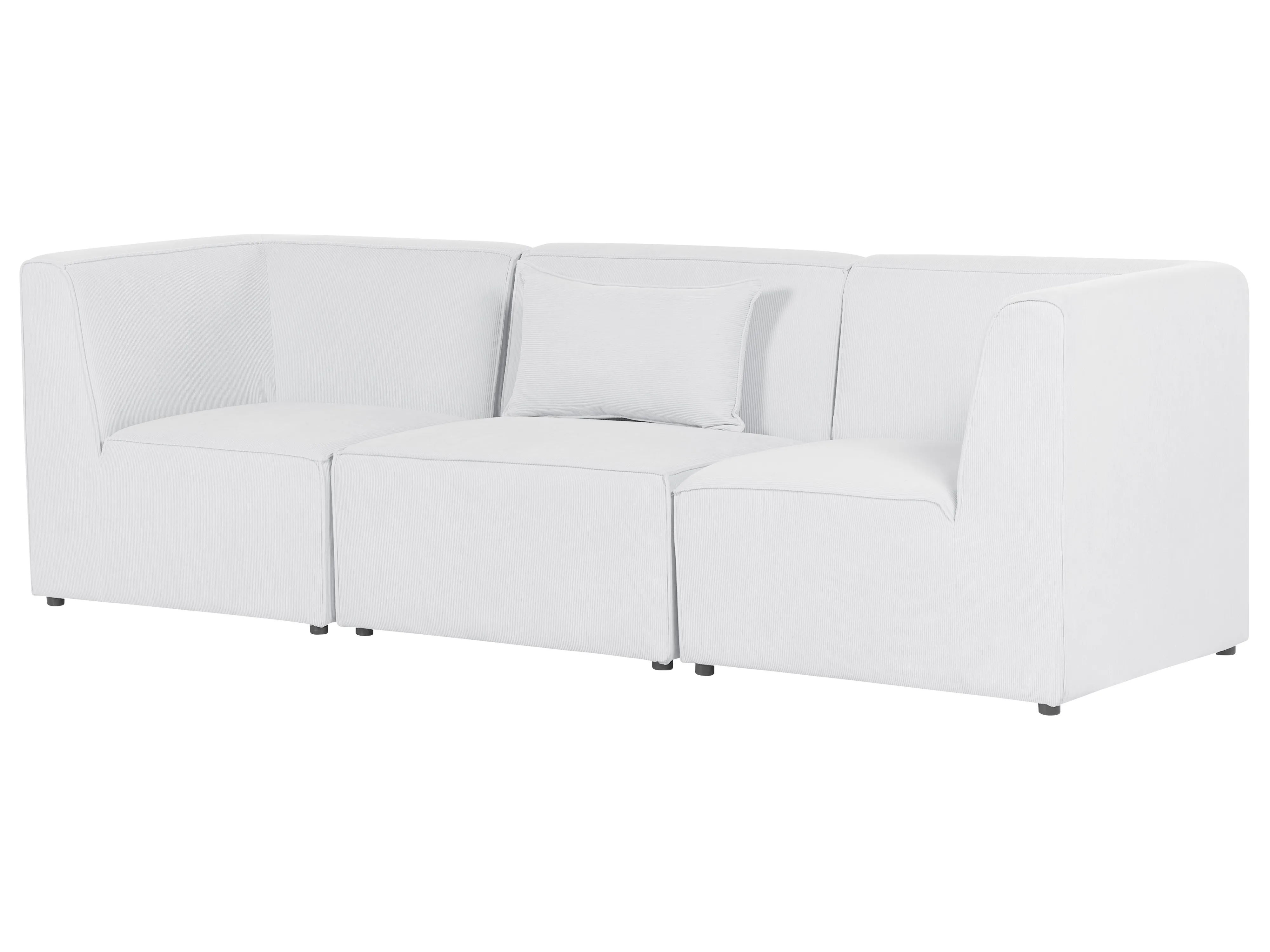 Modulaire bank 3-zits LEMVIG Corduroy Gebroken wit