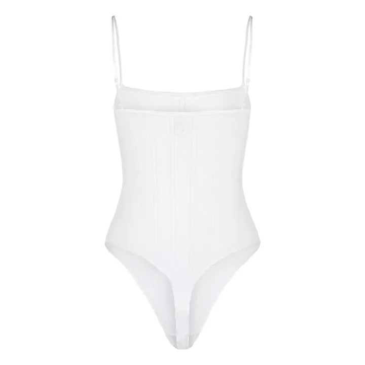 Cou Cou Intimates Body Pointelle Coton Bio | Blanc