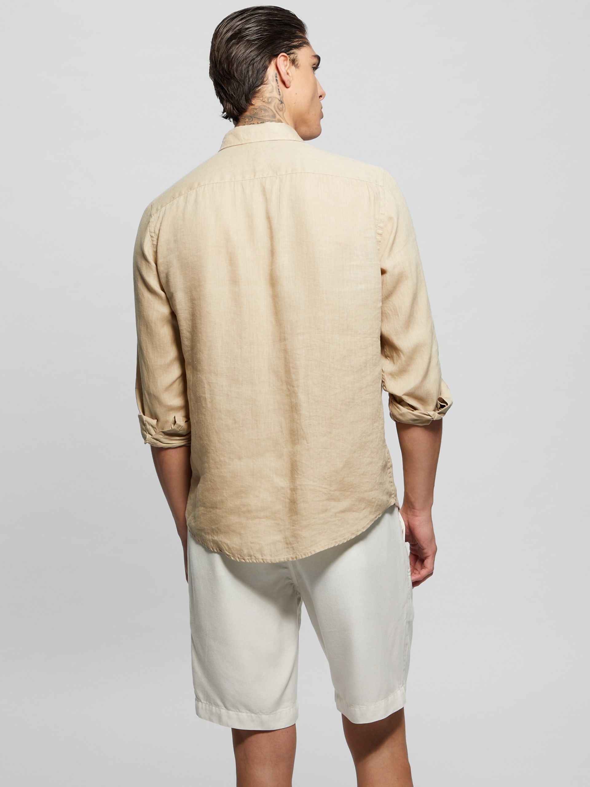 Camisa de linho Eco Island