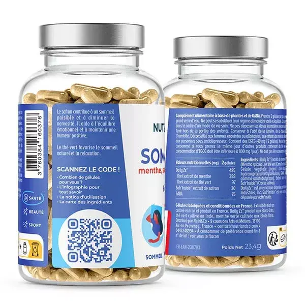 Nutri&Co Fórmula para Dormir: Auxilia no Sono e Reduz o Estresse, 60 cápsulas
