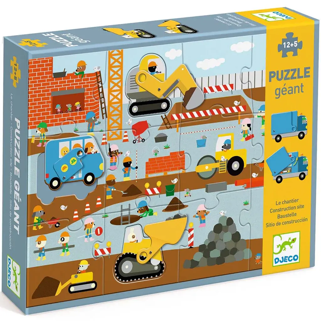 Djeco dj07167 Puzzel Bouwplaats