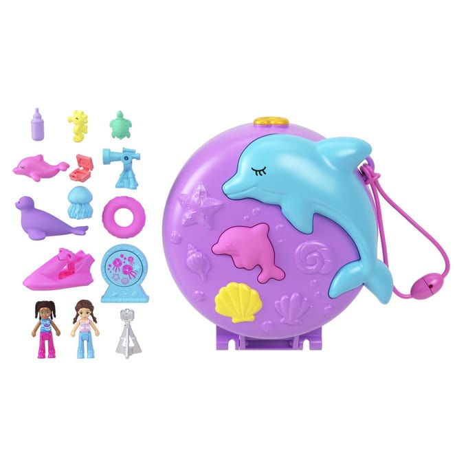 Polly Pocket - Delfin retten und spielen - Schatulle