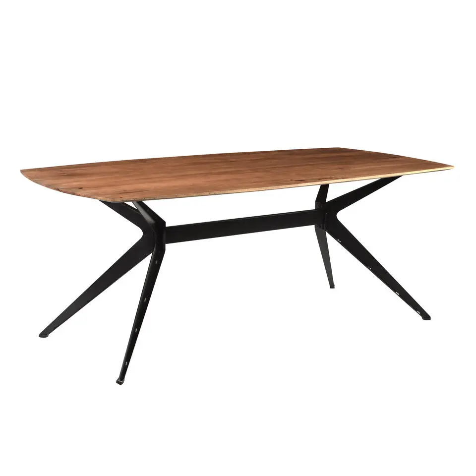 Brix - Eetkamertafel Brix Bjorn -240cm - Mangohout- Bruin