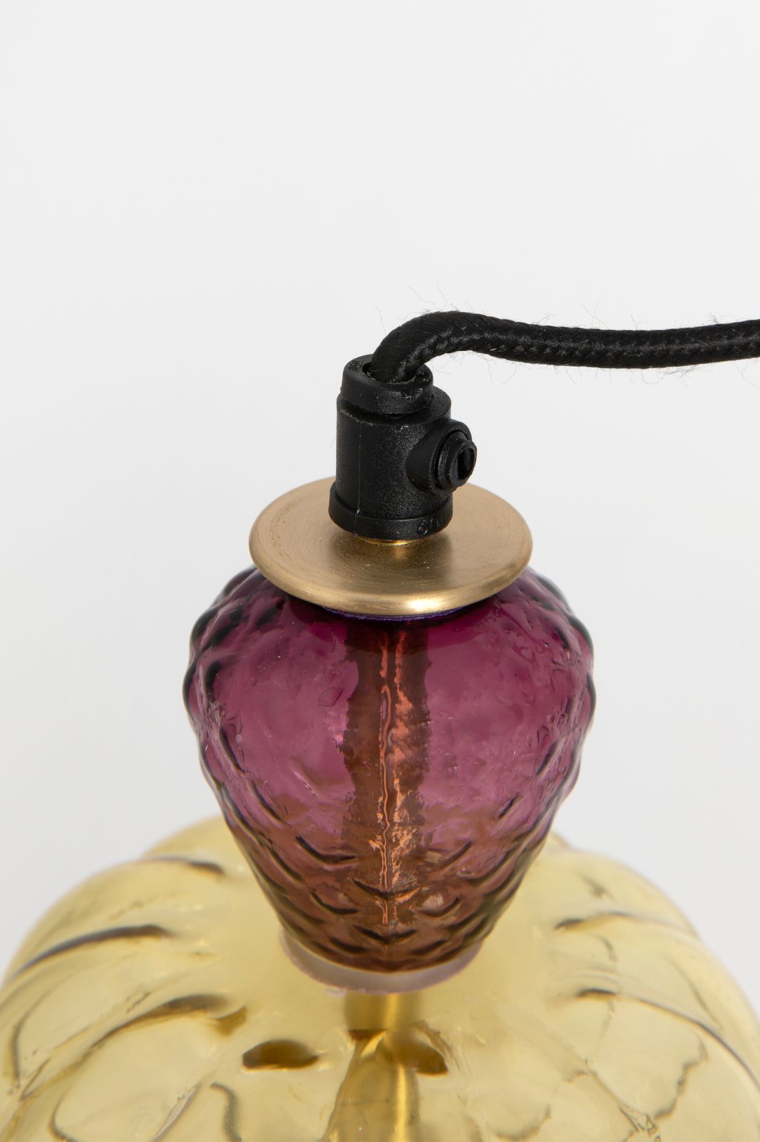 Glazen hanglamp Bauble multicolour