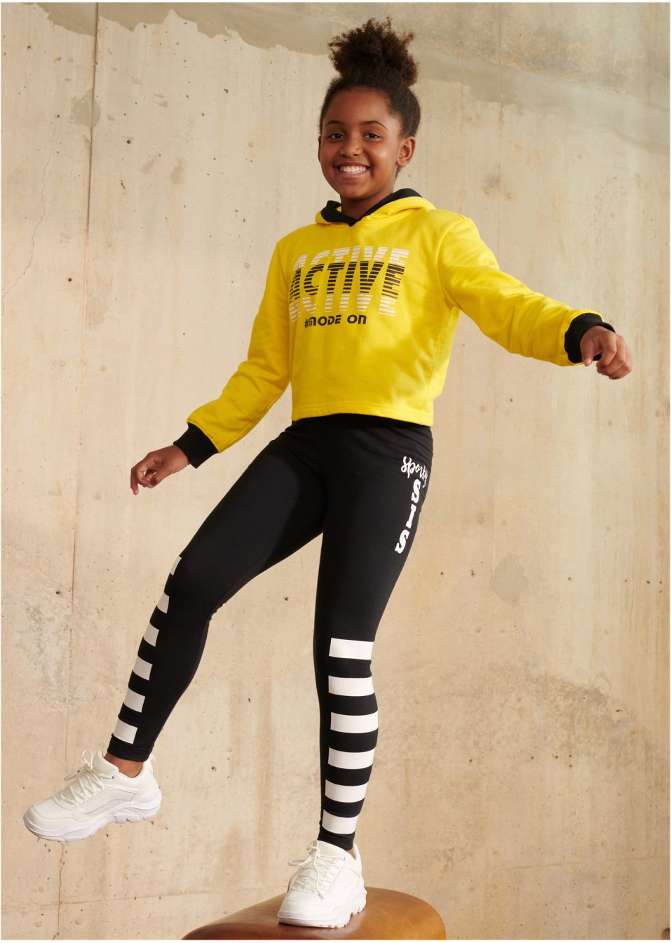 Legging fille avec coton