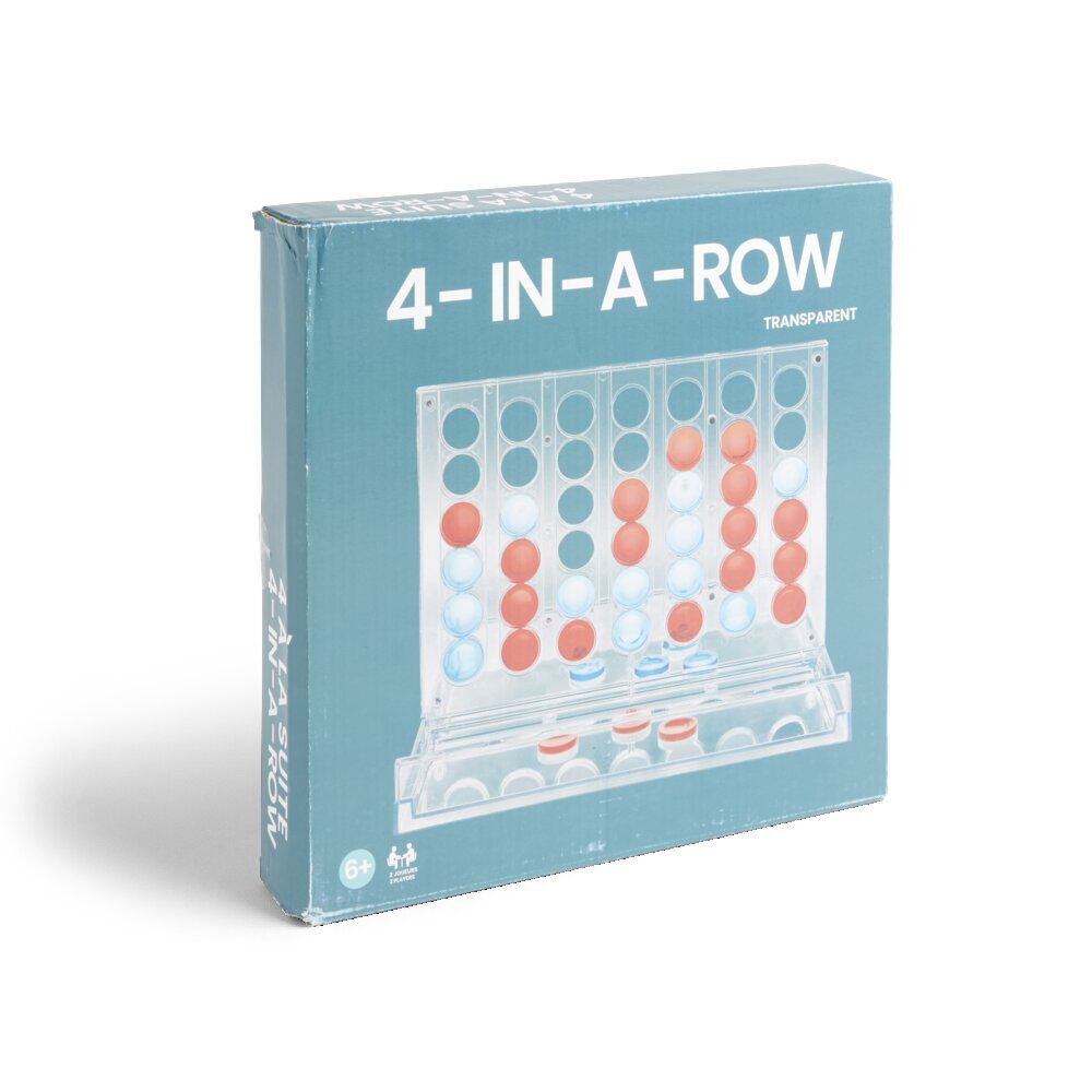 Jeu 4 d'affilés transparent