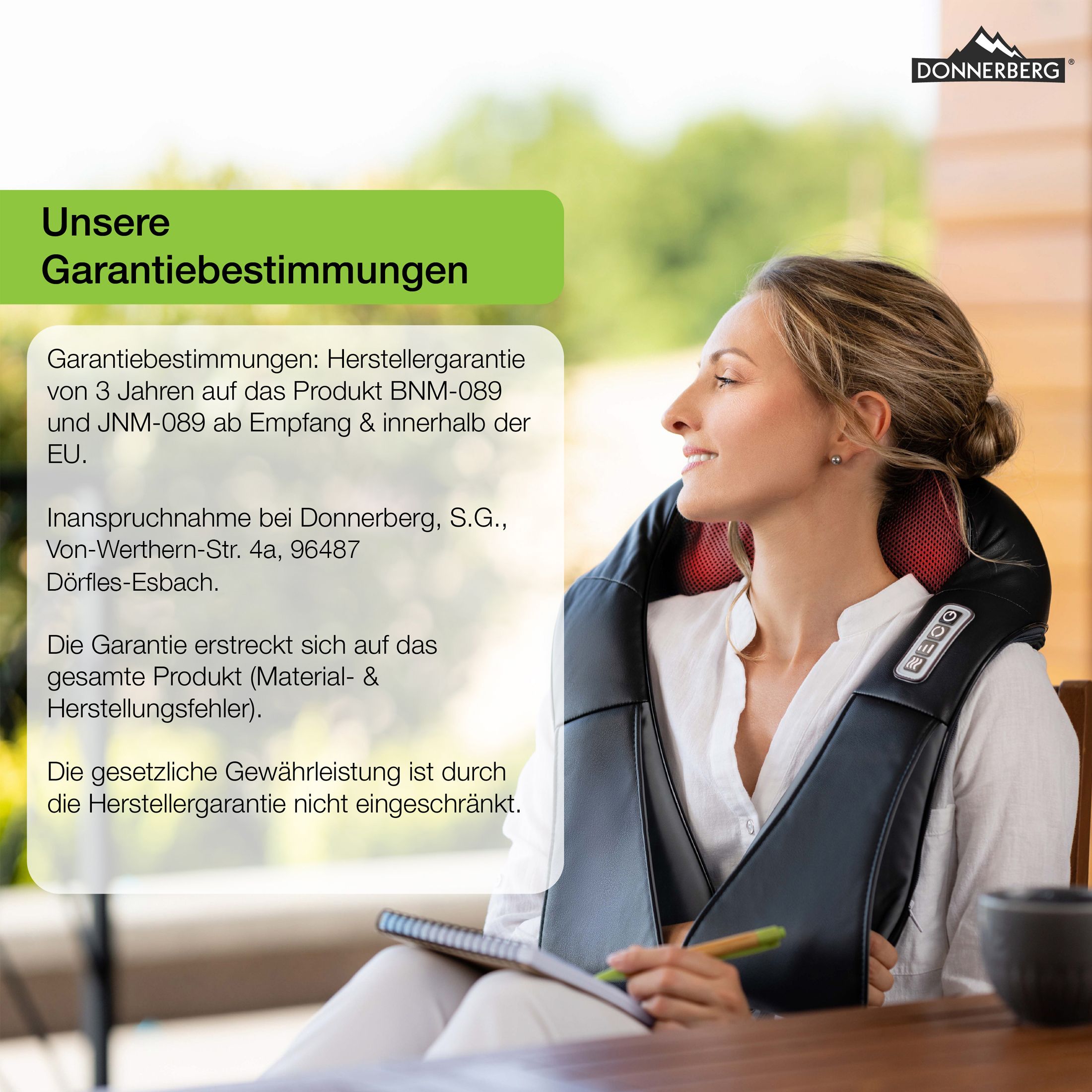 Donnerberg Basic Nackenmassagegerät Massagegerät