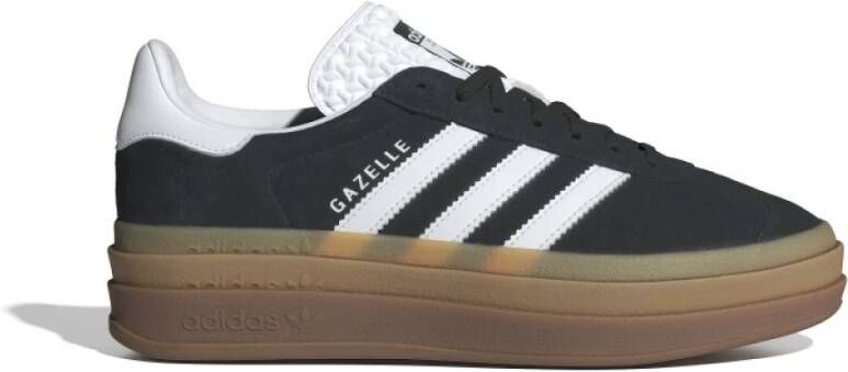 Adidas Originals Gazelle Bold Dames Core Black Cloud White Cloud White- Dames Core Black Cloud White Cloud White