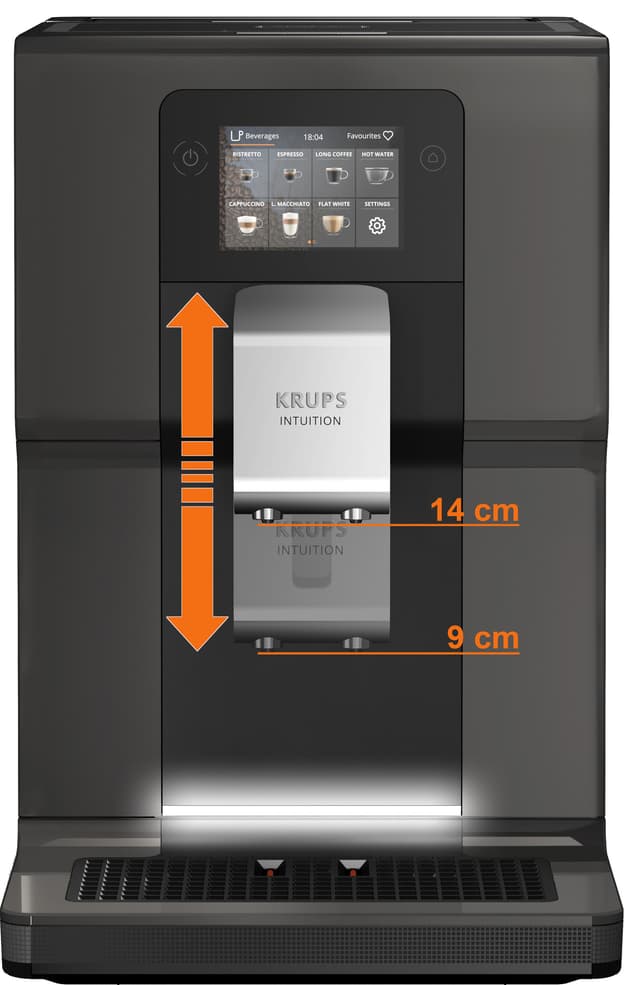 Krups Intuition Preference kaffemaskine EA872B10