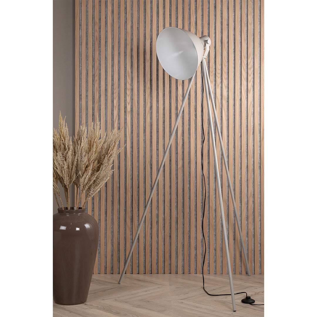 Tiv Lighting vloerlamp, 73 x 63 x 139,5 cm, beige. 63 x 73 x 140 cm