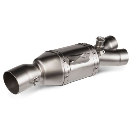 Tube de raccordement Akrapovic Réducteur de bruit - Gris