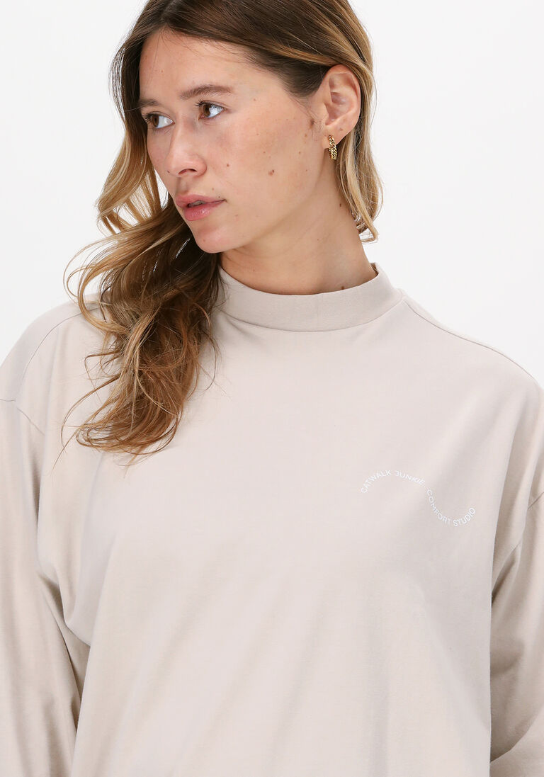 CATWALK JUNKIE zand catwalk junkie sweater ls the wave