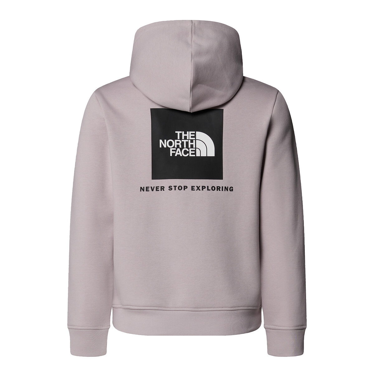 THE NORTH FACE<br>Moletom com capuz, fleece, logo na frente e nas costas