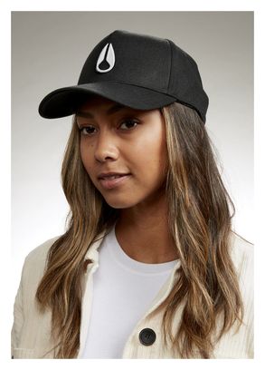 Casquette Unisexe Nixon Deep Down Athletic Noir/Blanc