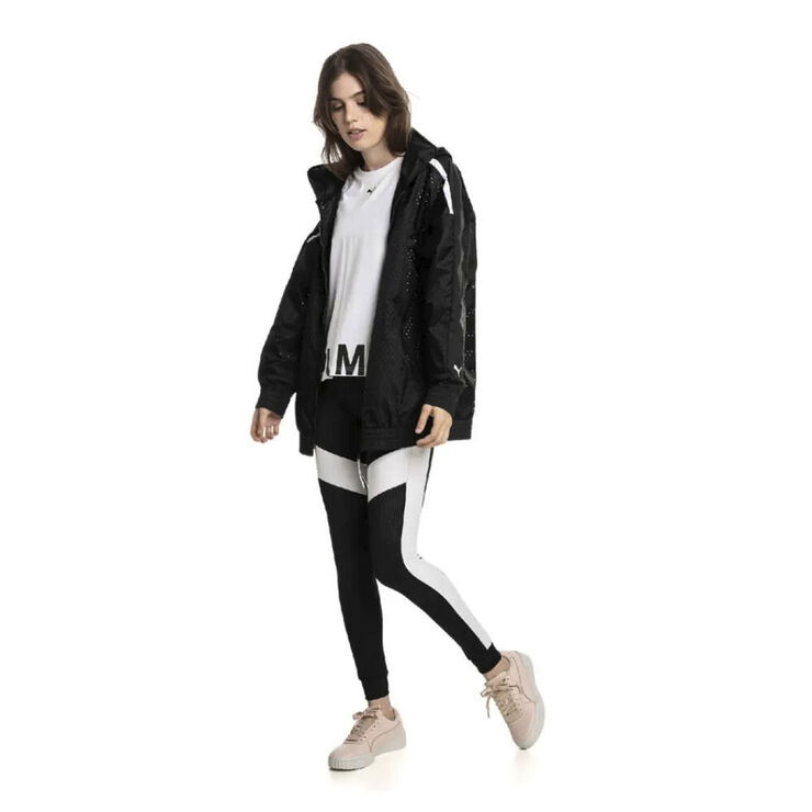 Puma Chase Woven jakke Sort