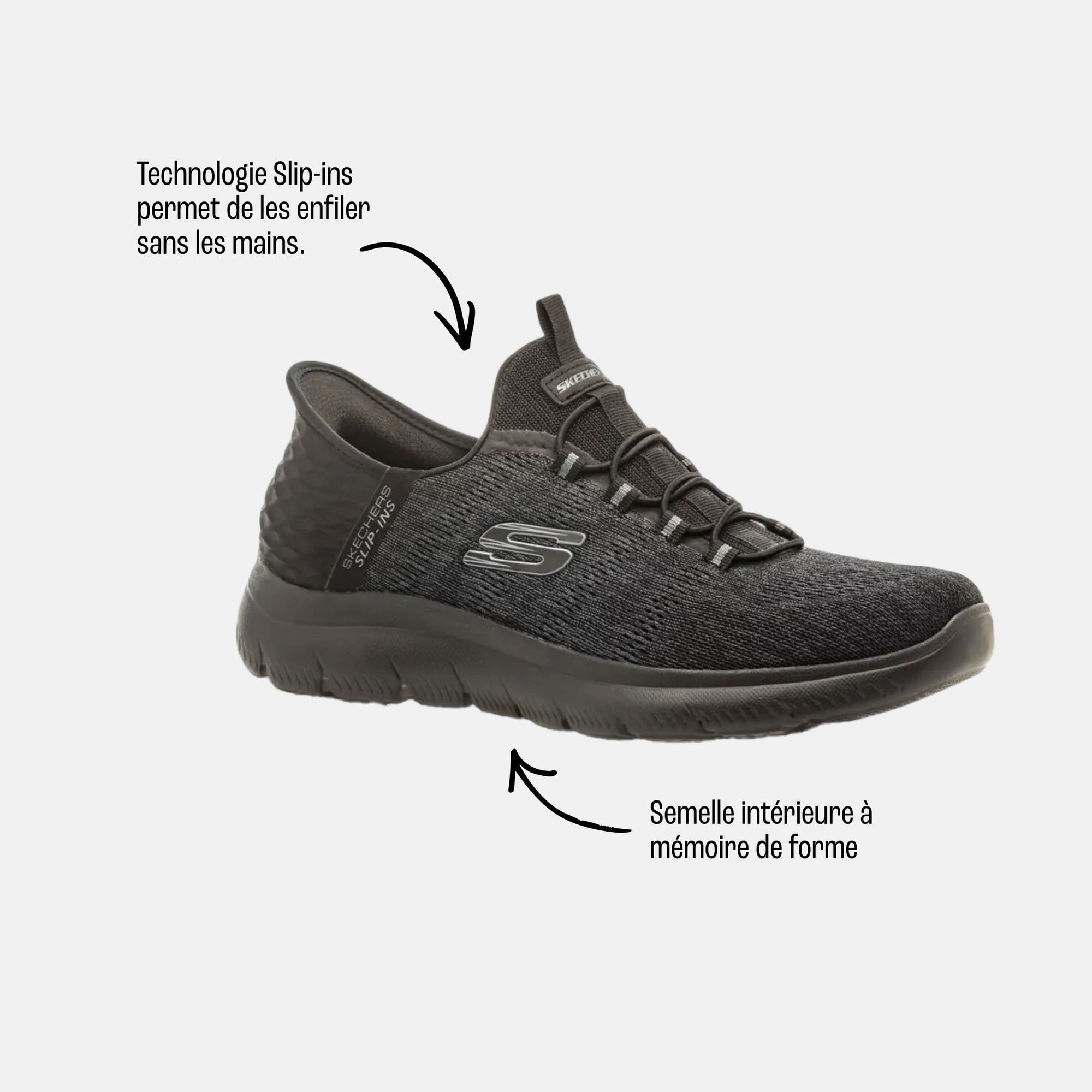 Baskets Homme noir