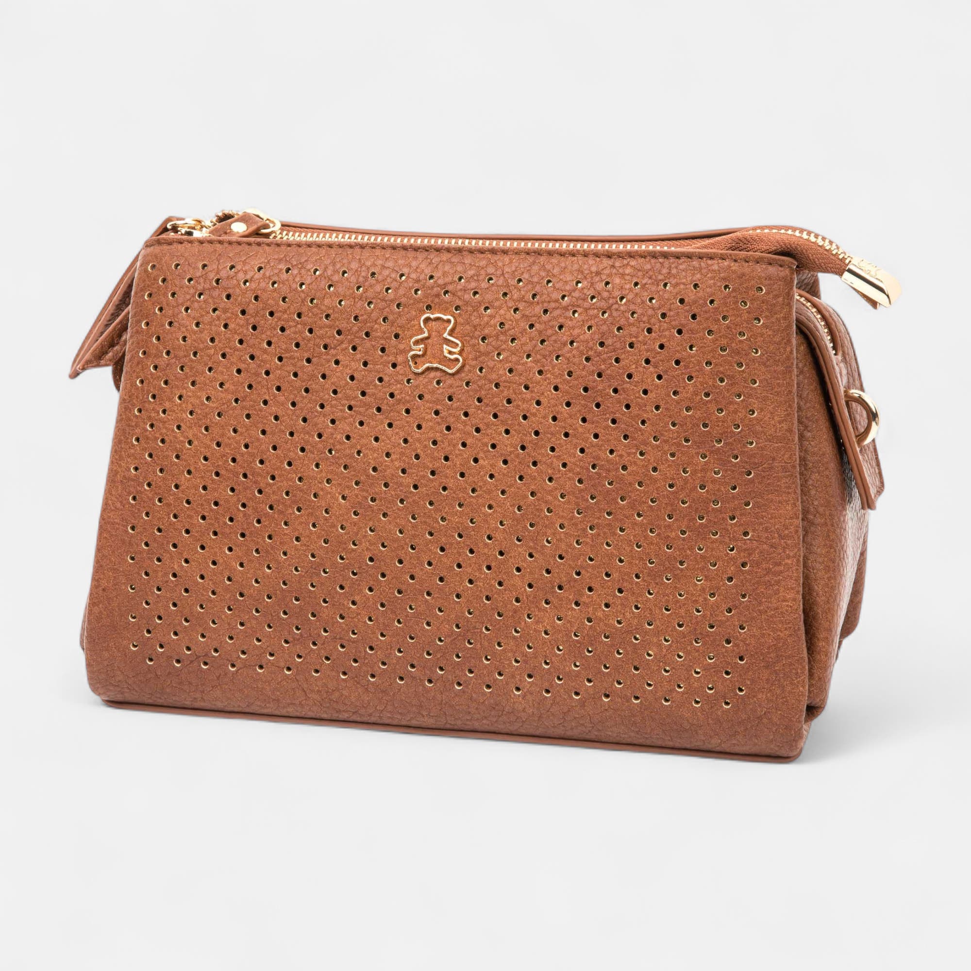 Sac bandoulière cognac