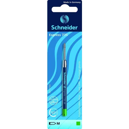 Schneider 77103 Kugelschreibermine 735, M, grün