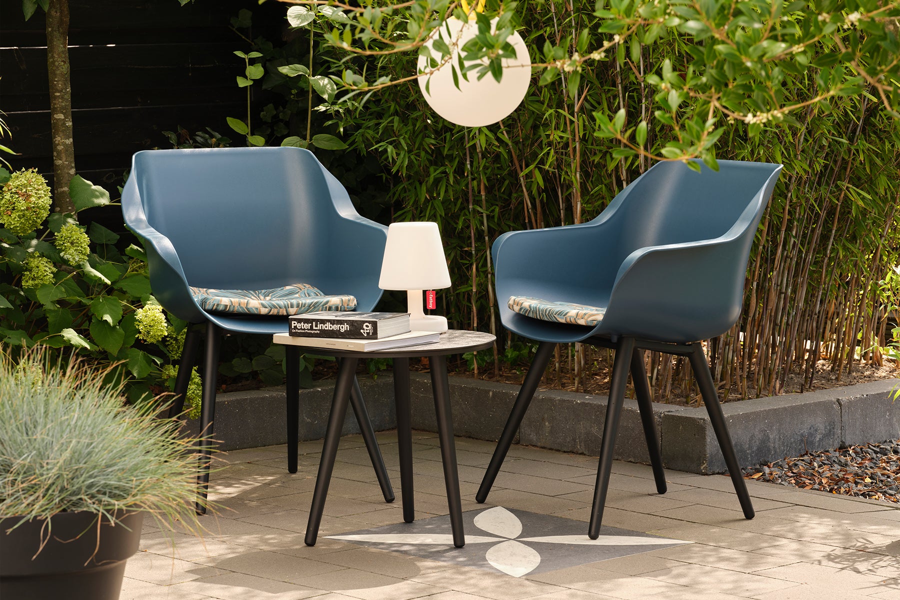 Hartman Sophie Element Tuinstoel - Steel Blue
