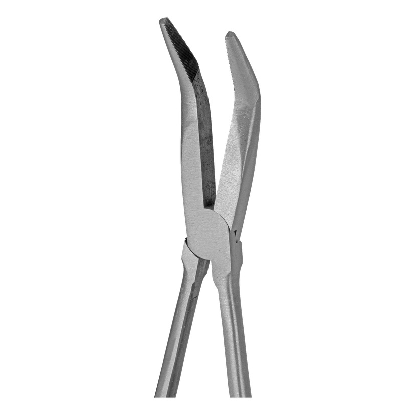 Bøyd spisstang med lange kjefter 275 mm