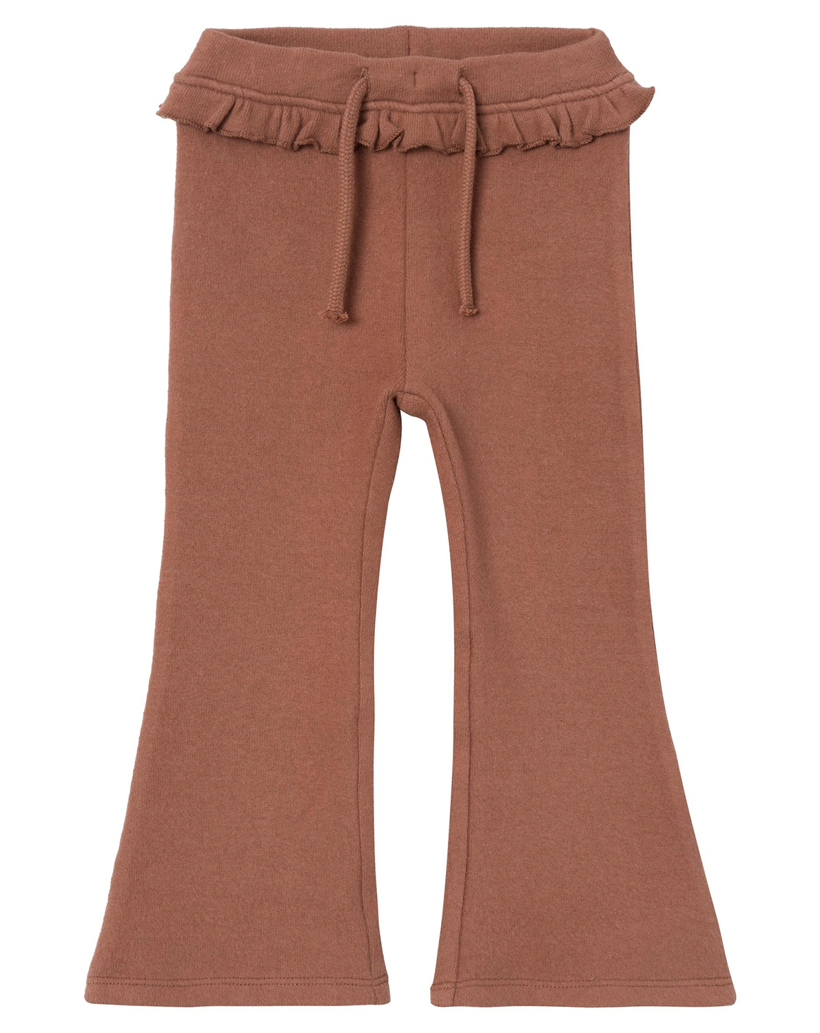 Stoffhose NMFTHORA BOOTCUT in carob brown