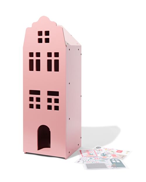 maison de canal 24.5x25x75 bois rose