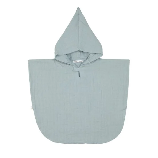 Poncho mousseline   Bleu poudré        de               Lässig