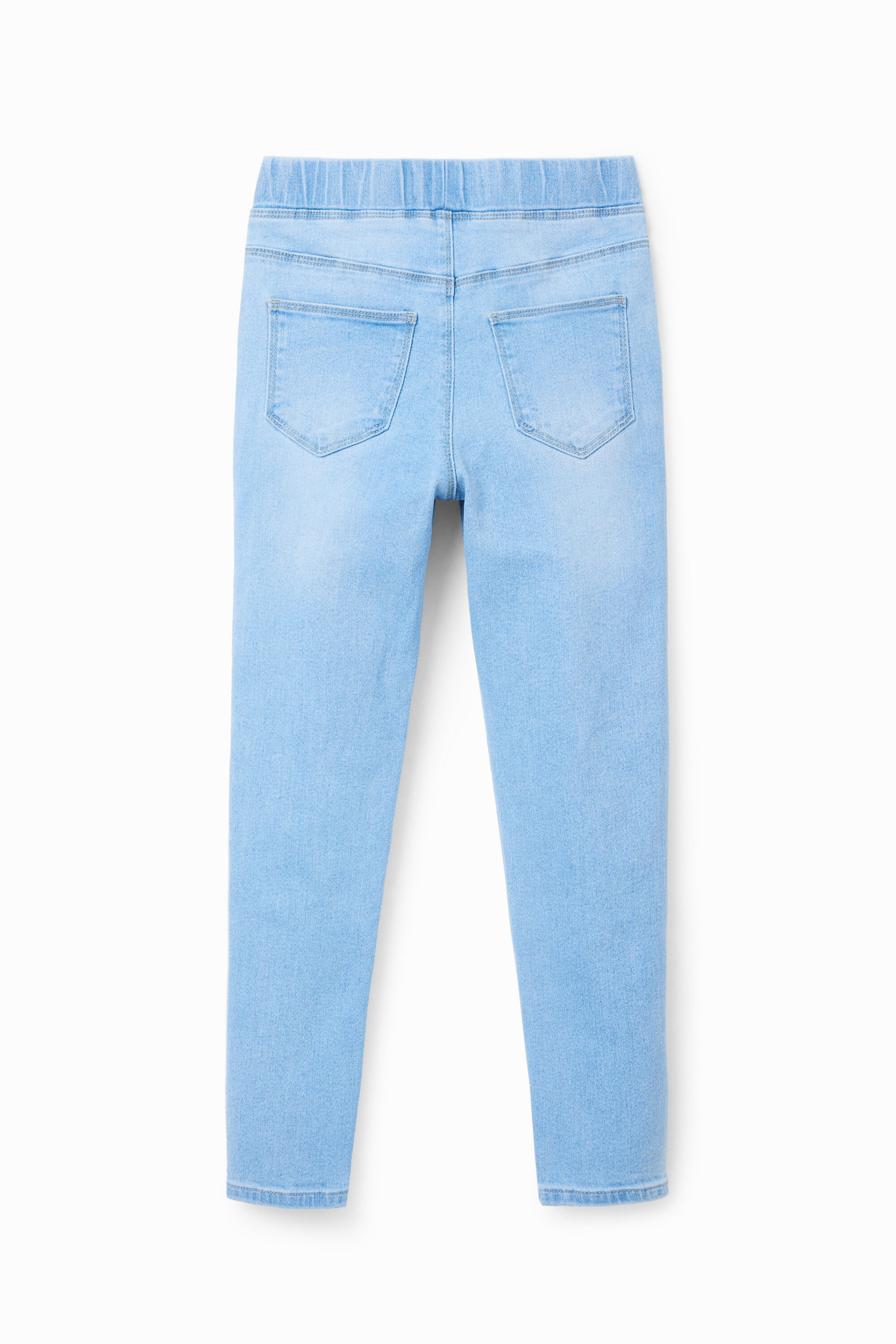 Legging en jean paillettes