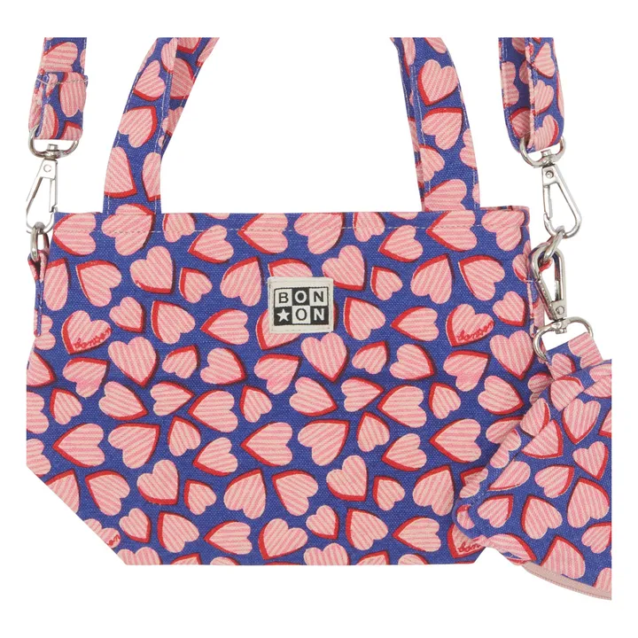 Bonton Sac Chloé Cœurs | Bleu
