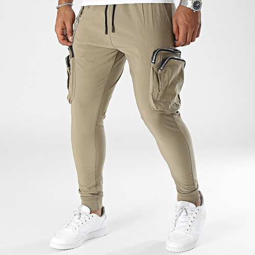 Pantalon Cargo Beige