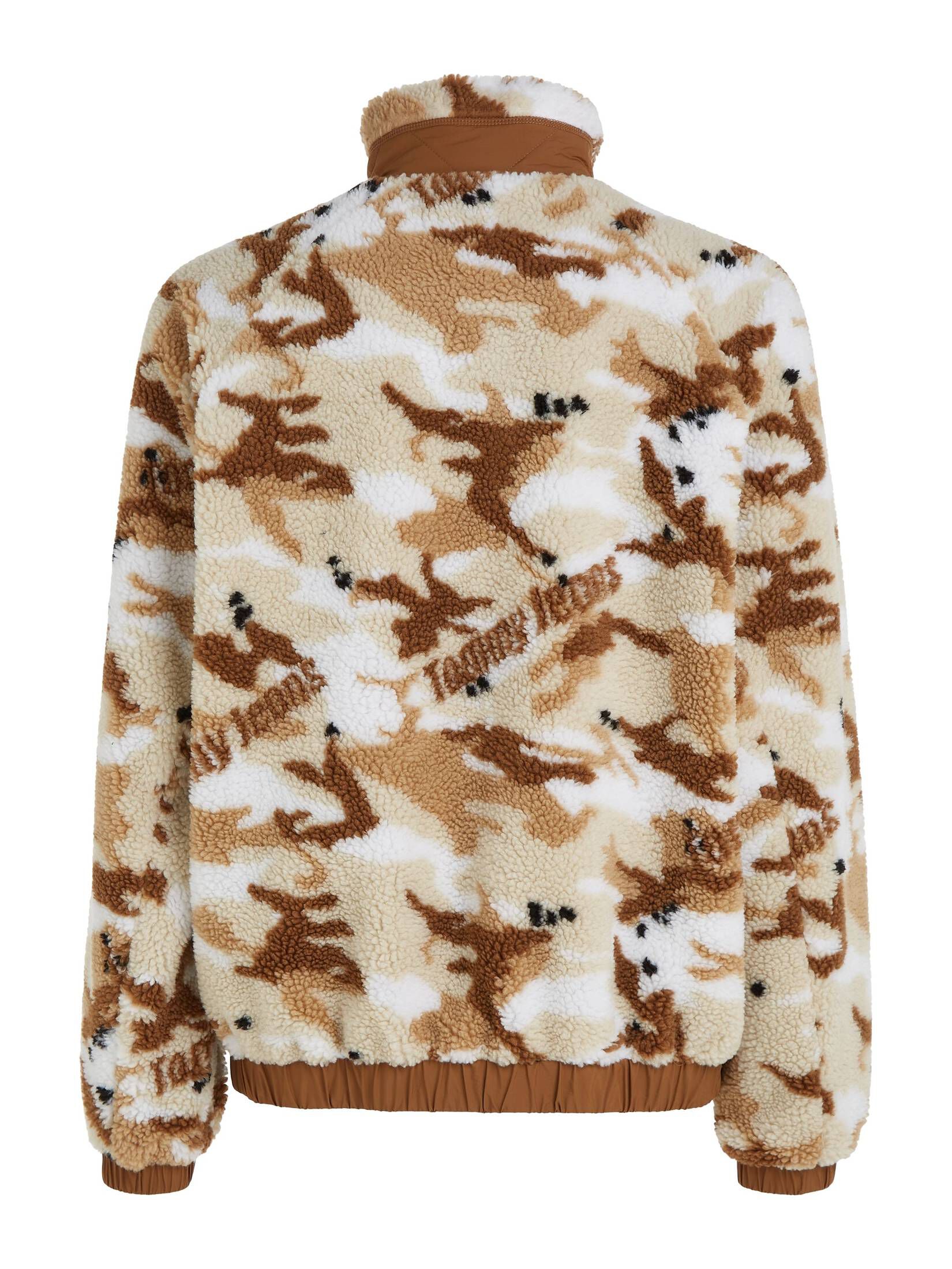 Tommy Jeans| Herren Jacke SHERPA mit Camouflage-Logo Print Relaxed Fit