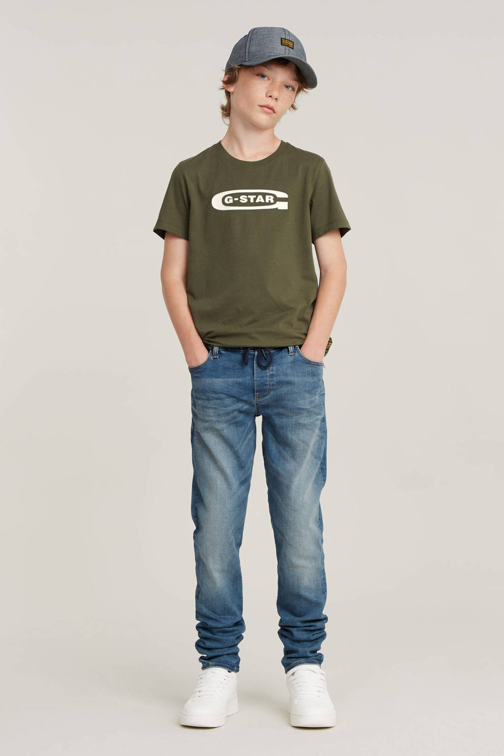 G-STAR relaxed jeans sun faded indigo destroyed