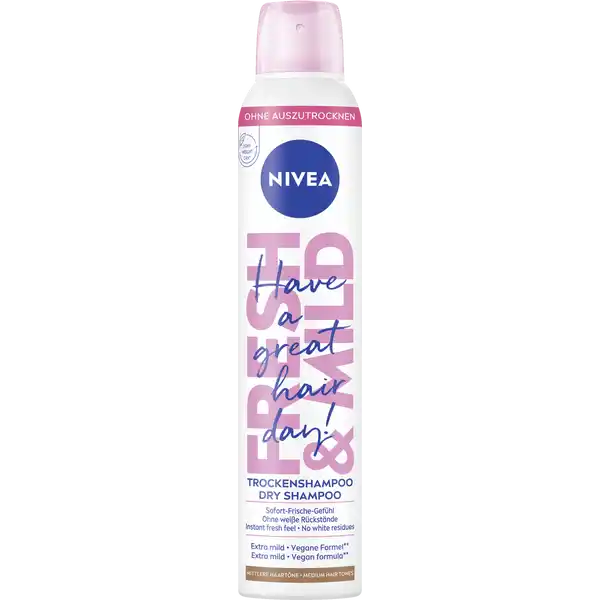 Fresh & Mild Trockenshampoo mittlere Haartöne