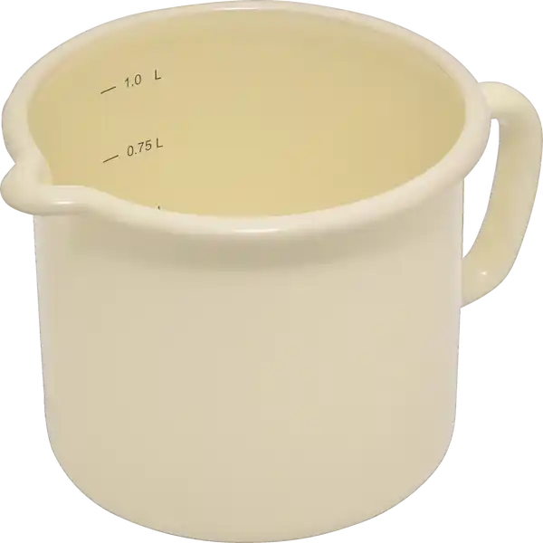 Emaille-Milchtopf 1 L