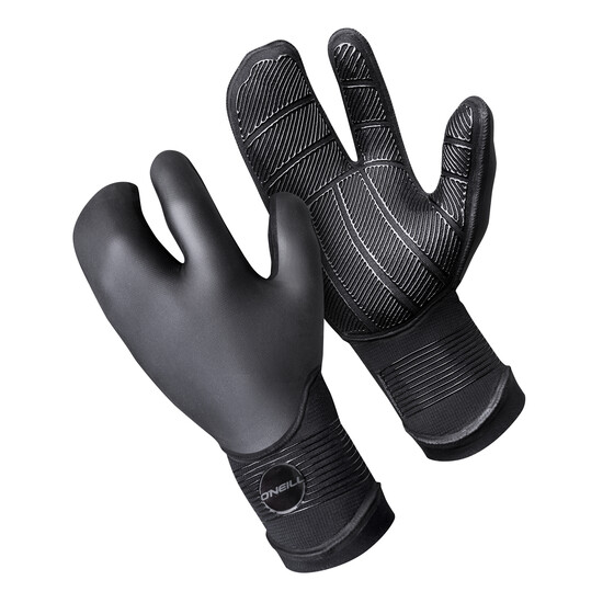 O'Neill Psycho Tech 5mm Lobster Gloves 002 BLACK FA24