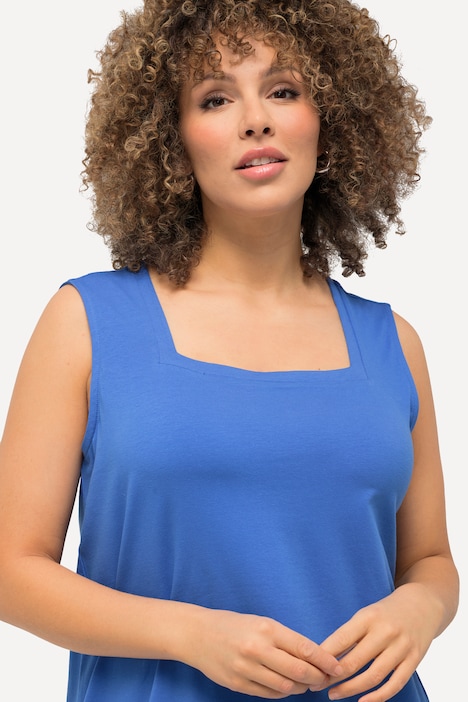 Longtop, Classic Fit, Carree-Ausschnitt, ärmellos