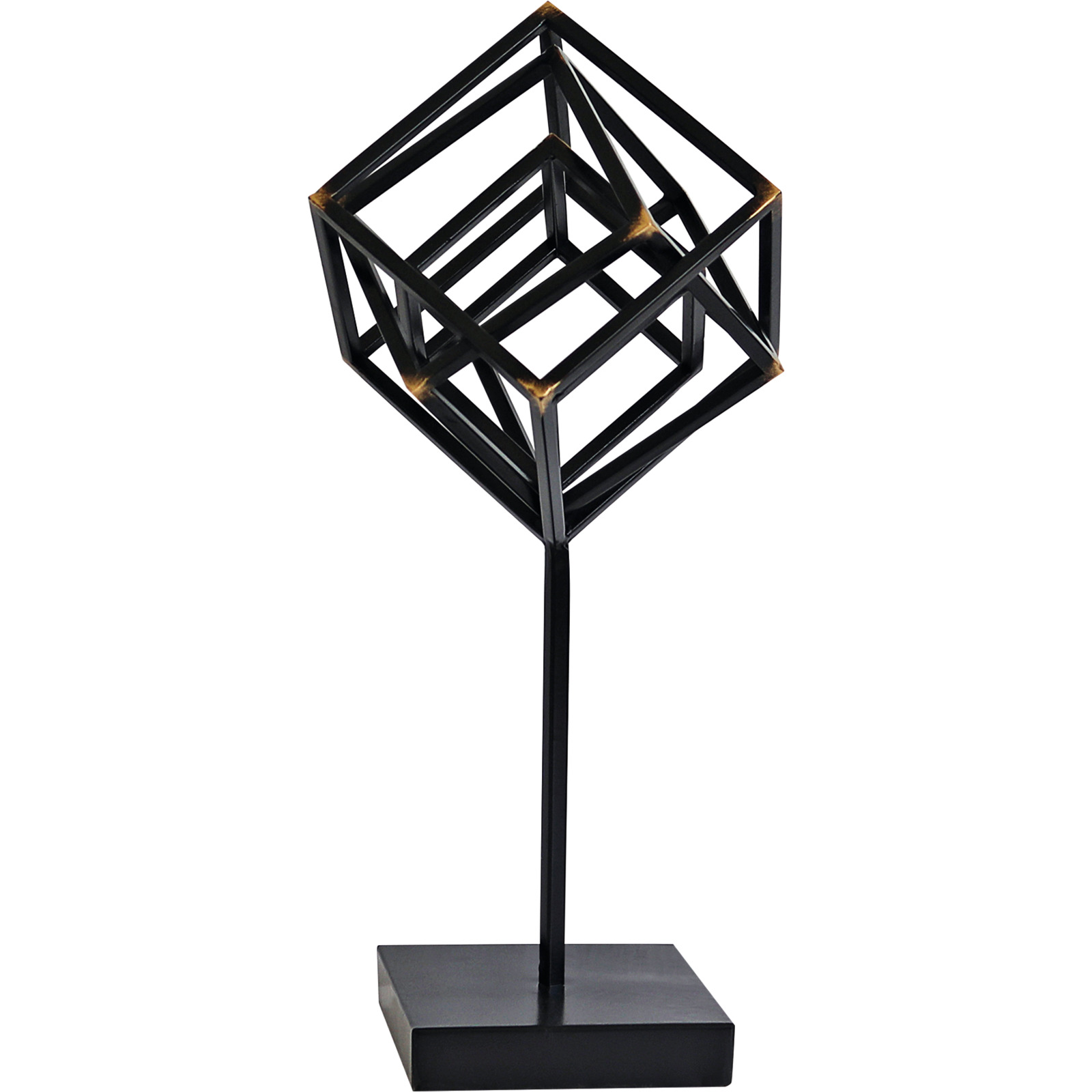 Dekofigur Quadro Metall 19 x 40 cm