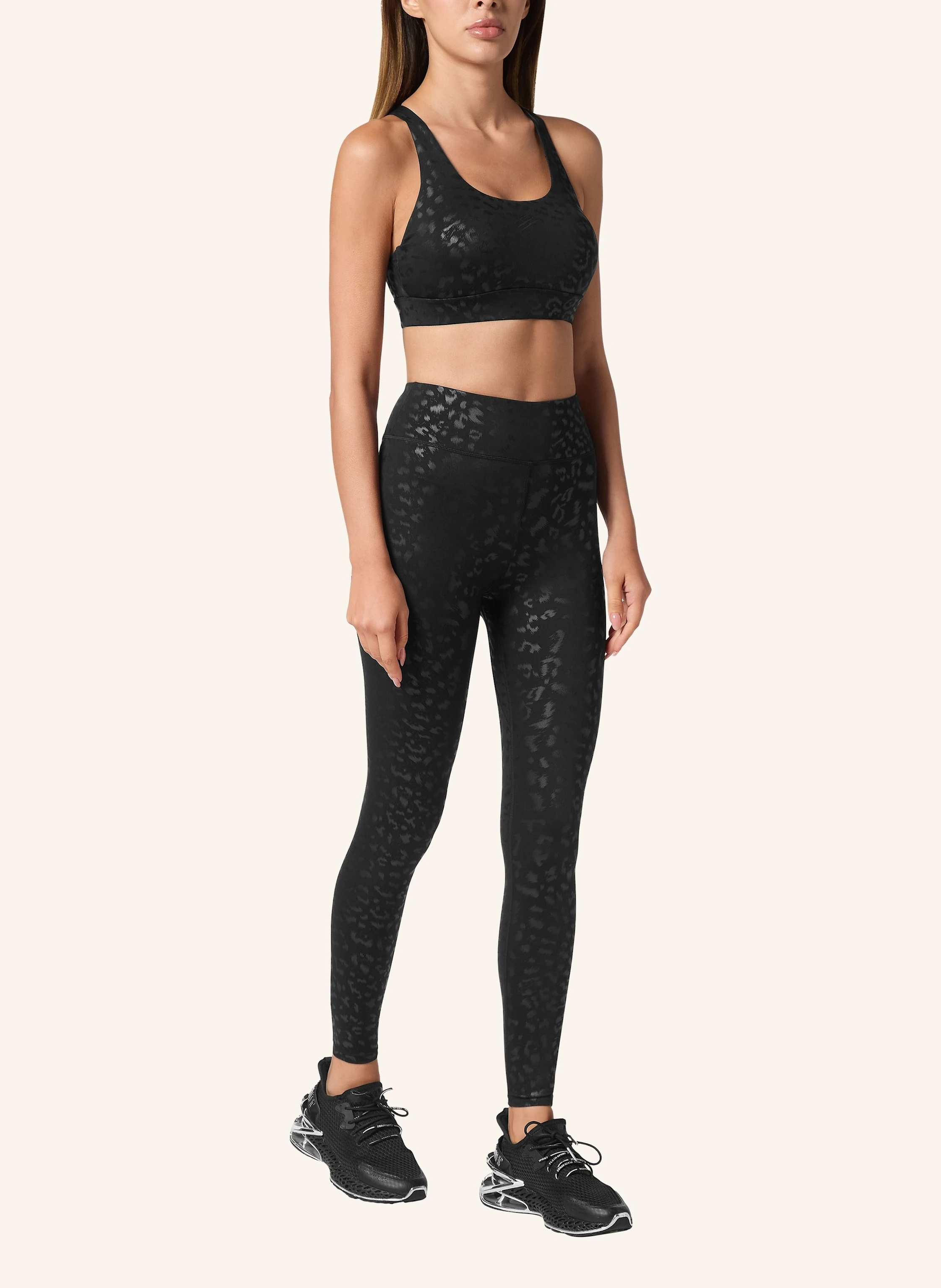PLEIN SPORT Push Up Leggings LEOPARD