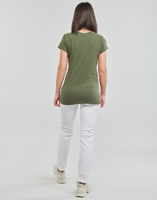 G-Star Raw - EYBEN SLIM V T WMN SS OD - Olive