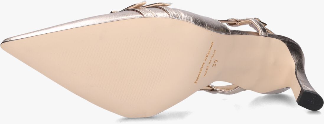 goudkleurig stefano lauran slingbacks 77212