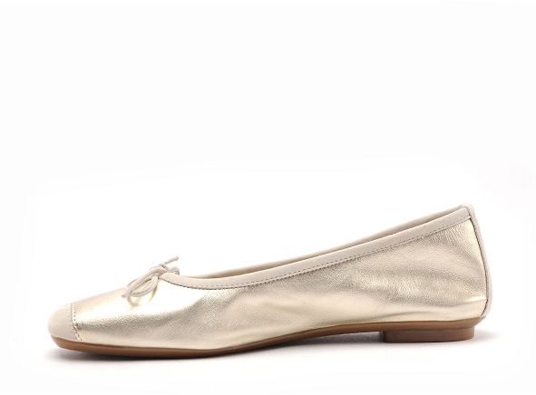 Reqins ballerines femme harmonie eclat or