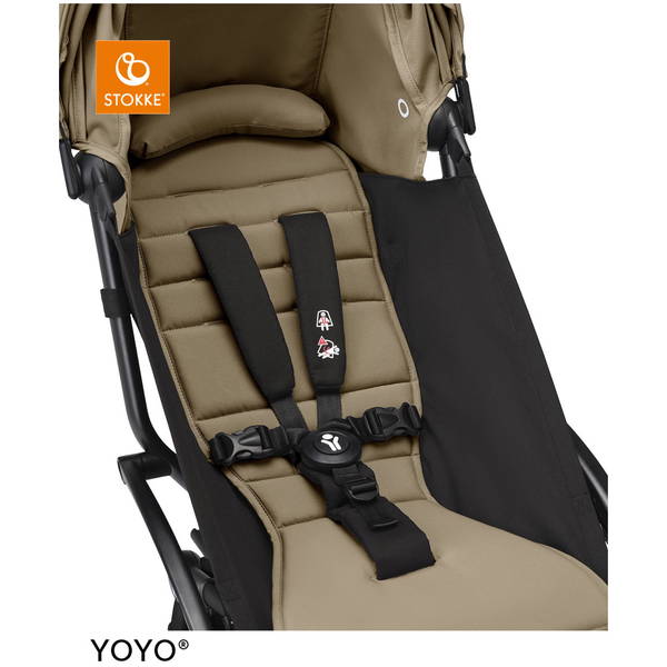 STOKKESTOKKE   YOYO³ 6+ white mit Liegewanne toffee