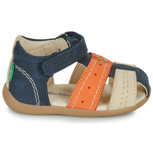 Kickers - BIGBAZAR-2 - Marine / Corail / Beige