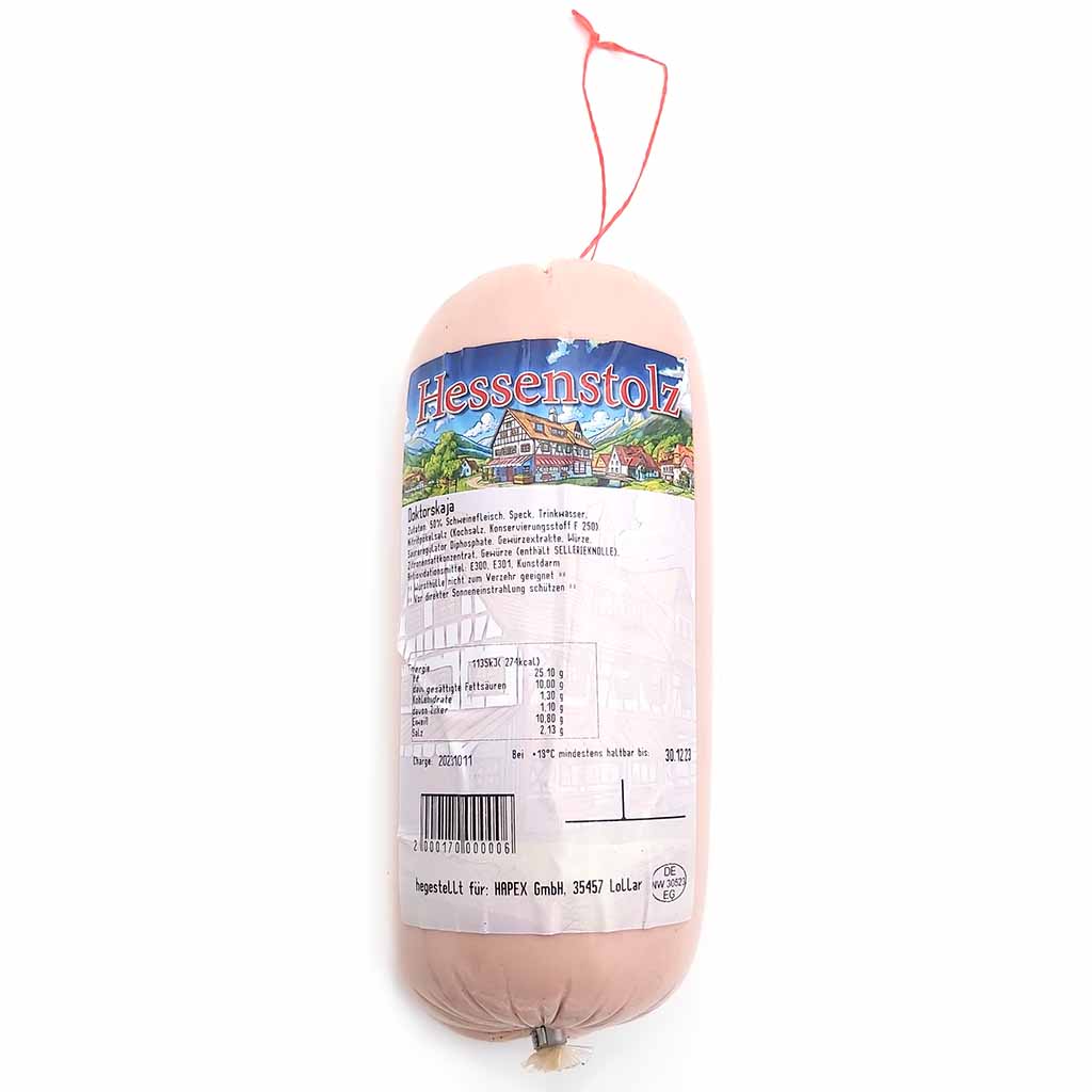 Hessenstolz Doktorskaja 800g MHD:28.12.24