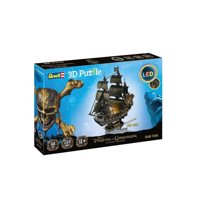 Fluch der Karibik - 3D Puzzle - Piratenschiff Black Pearl - 293 Teile