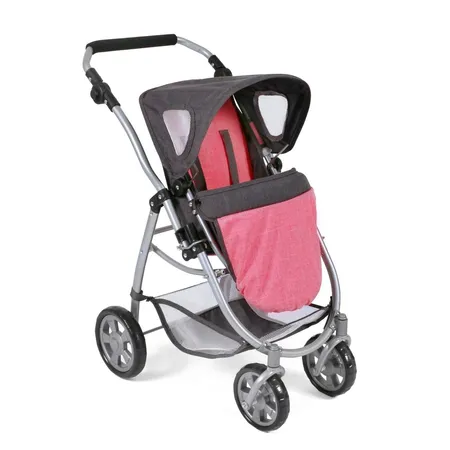 Bayer Chic 2000 Kombi 2 in 1 EMOTION, Melange anthrazit-pink