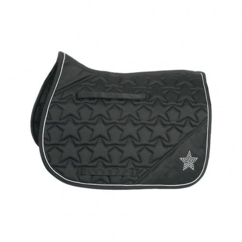 Moletom Star para todas as modalidades, preto com detalhes prateados