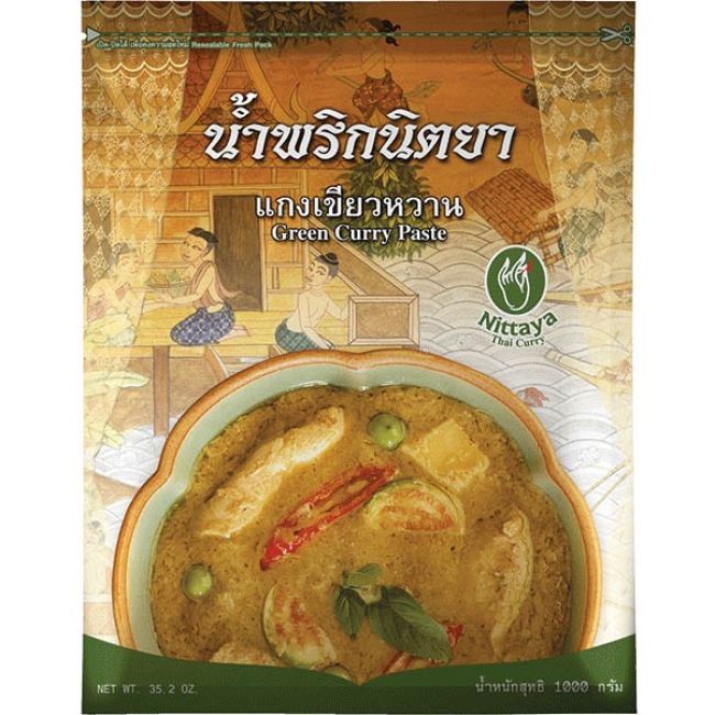 Nittaya Groene Currypasta 1kg