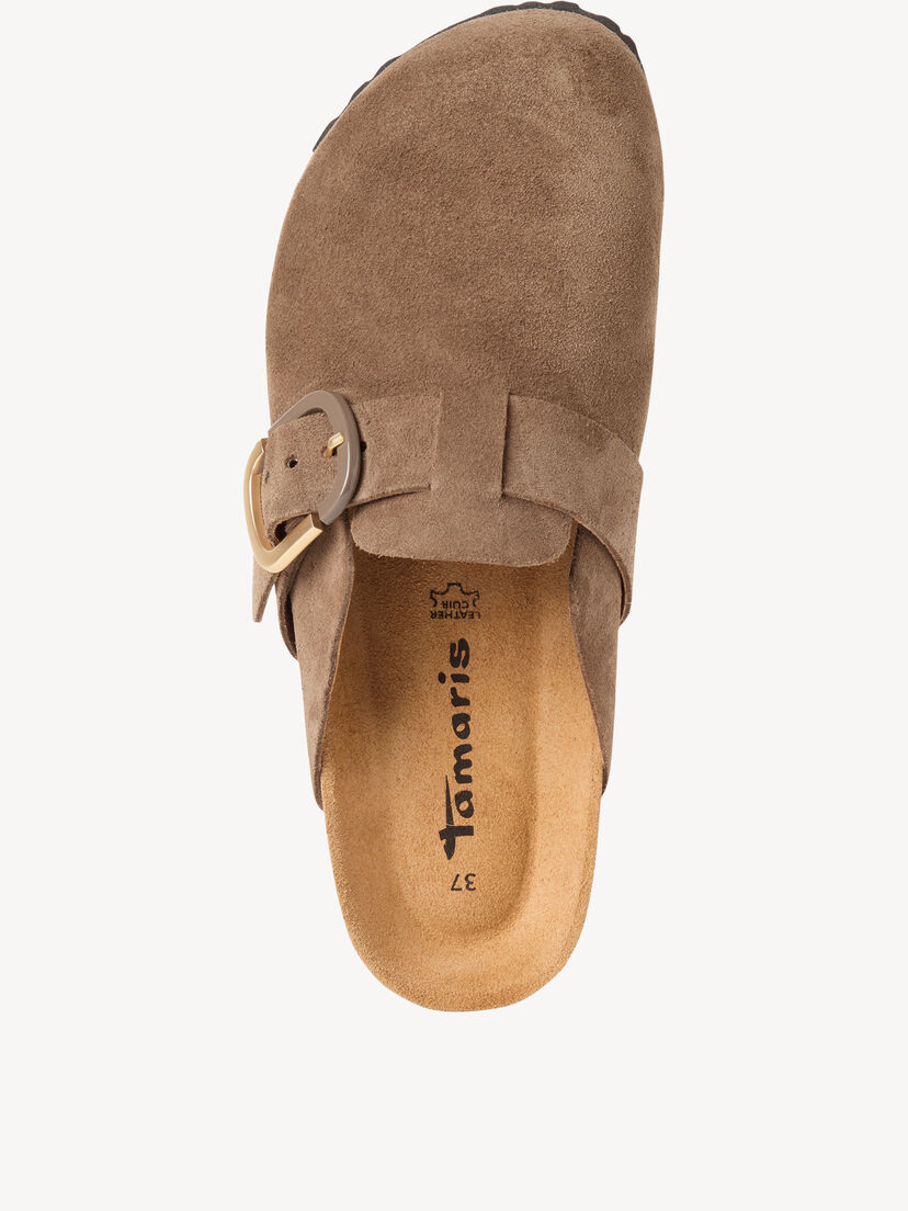 Leren Slipper - bruin