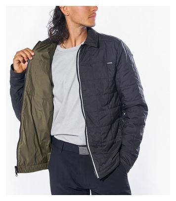 Chemise Chrome Two Way Insulted Shaket Noir / Vert Olive
